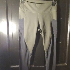 Army green work out yoga pants